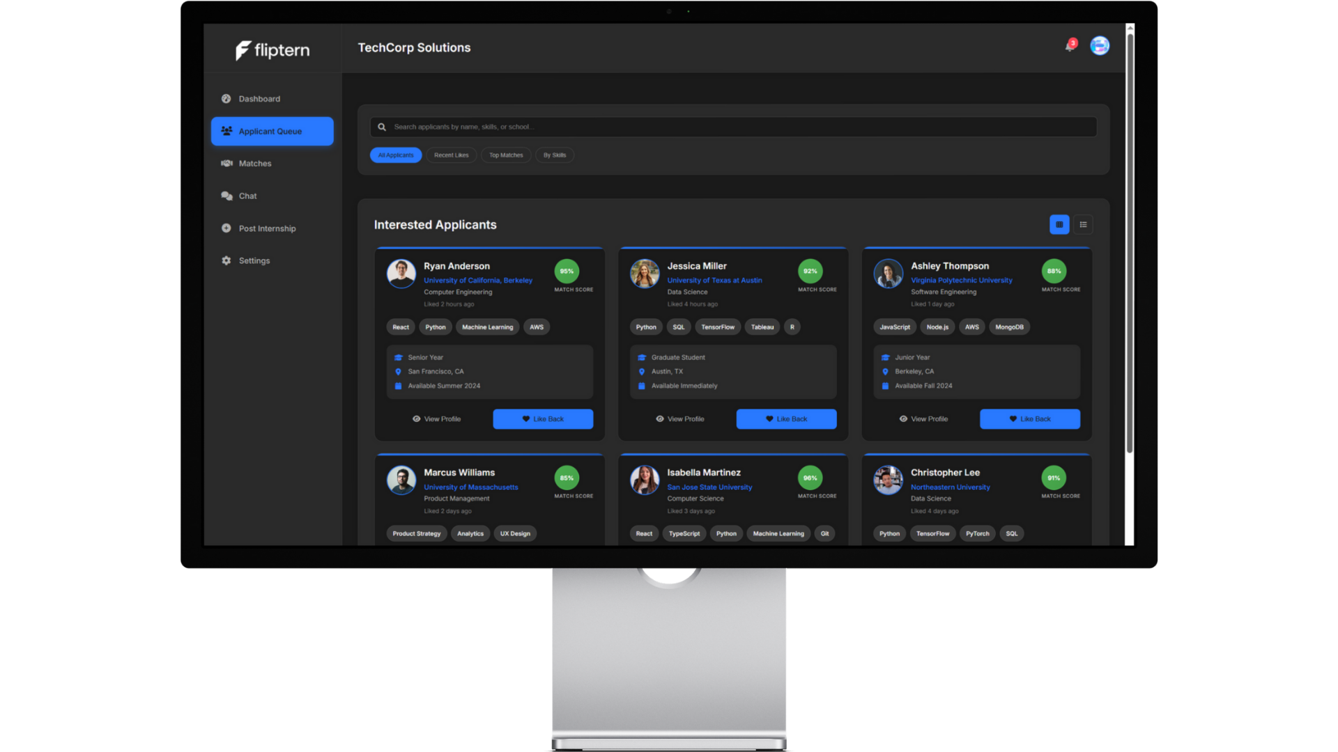 Applicant Viewing Demo